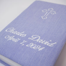 Load image into Gallery viewer, Children’s Bible In Shantung With Cross