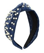 Load image into Gallery viewer, GS Pearl Studded Headband
