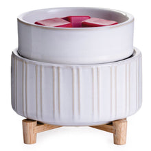 Load image into Gallery viewer, Ceramic & Wood 2 in 1 Classic Warmer
