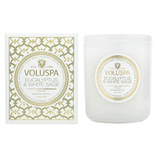 Load image into Gallery viewer, Voluspa Eucalyptus & White Sage