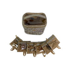 Load image into Gallery viewer, Getaway Jewelry Case - Glimmer Leopard