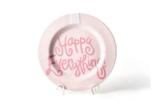 Load image into Gallery viewer, Pink Small Dot Big Happy Everything! Round Platter