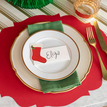 Load image into Gallery viewer, Die-cut Red French Frame Placemat