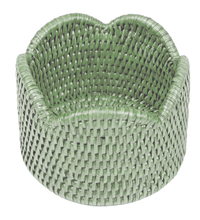Load image into Gallery viewer, Rattan Scallop Wine Coaster