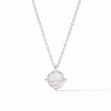 Load image into Gallery viewer, Honeybee Solitaire Necklace Iridescent Clear Crystal
