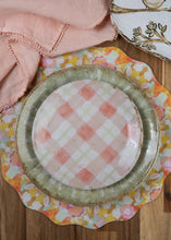 Load image into Gallery viewer, Etta Spring Plaid Salad Plate