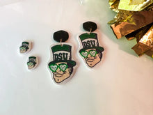 Load image into Gallery viewer, Weathered Collegiate Earrings