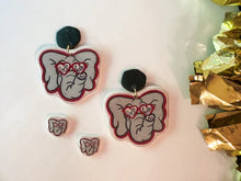 Load image into Gallery viewer, Weathered Collegiate Earrings