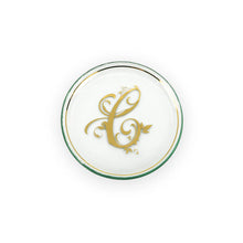 Load image into Gallery viewer, Annieglass 6" Mini Initial Plate