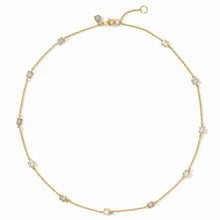 Load image into Gallery viewer, Jolie Delicate Station Cubic Zirconia Necklace