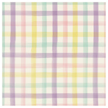 Load image into Gallery viewer, Spring Plaid Guest Napkin