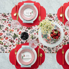 Load image into Gallery viewer, Die-cut Red French Frame Placemat