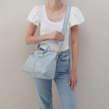 Load image into Gallery viewer, Hobo Sheila Medium Satchel In Buffed Leather - Sky
