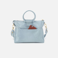 Load image into Gallery viewer, Hobo Sheila Medium Satchel In Buffed Leather - Sky