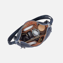 Load image into Gallery viewer, Merrin Convertible Backpack - Buffed Leather | Indigo Sky