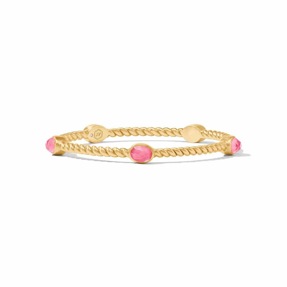 [Julie Vos] Nassau Stone Bangle-Iridescent Clear Crystal- M main image 0