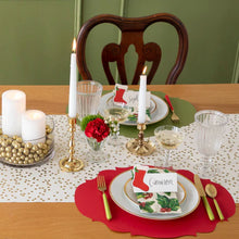 Load image into Gallery viewer, Die-cut Red French Frame Placemat