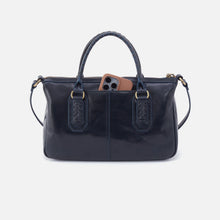 Load image into Gallery viewer, Expedition Satchel - Patina Leather | Navy Horizon
