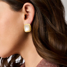 Load image into Gallery viewer, Sahara Stone Stud | Iridescent Clear Crystal