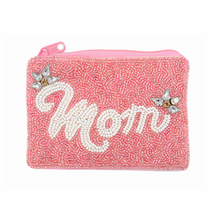 Load image into Gallery viewer, Golden Stella Beaded Coin Pouch