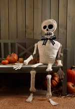 Load image into Gallery viewer, Stuffed Skeleton Sitter