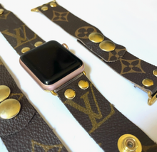 Load image into Gallery viewer, LV Apple Watch Band Designer Strap
