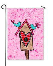 Load image into Gallery viewer, Baxter & Me Valentine's Garden Flags