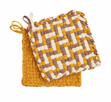 Load image into Gallery viewer, Terra Woven Pot Holder Set