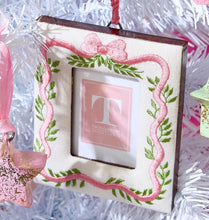 Load image into Gallery viewer, Hanging Ornament Frame Bow Designs