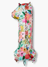 Load image into Gallery viewer, Garden Party Numbered Foil Balloon