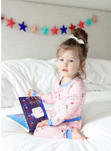 Load image into Gallery viewer, Pink Firework Glow PJ Set