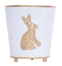 Load image into Gallery viewer, Regency Rabbit Round Cachepot Planter