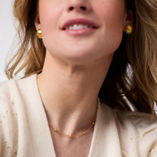 Load image into Gallery viewer, Solara Delicate Station Necklace - Gold