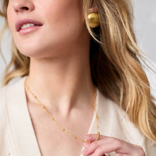 Load image into Gallery viewer, Solara Delicate Station Necklace - Gold