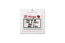 Load image into Gallery viewer, El Arroyo Stickers