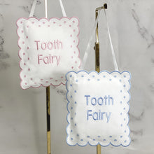 Load image into Gallery viewer, Linen Tooth Fairy Sign Pillow