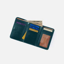 Load image into Gallery viewer, Hobo Jill Trifold Wallet - Wild Bluegrass