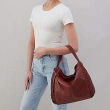Load image into Gallery viewer, Hazel Hobo Chestnut