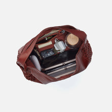 Load image into Gallery viewer, Hazel Hobo Chestnut
