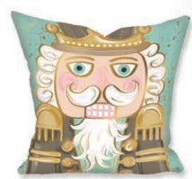 Load image into Gallery viewer, Mr. Nutcracker Pillow