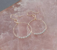 Load image into Gallery viewer, Ronaldo Hoop Earrings