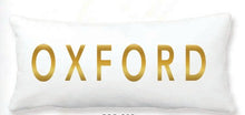 Load image into Gallery viewer, Collegiate Golden Lumbar Pillow