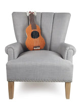 Load image into Gallery viewer, Guitar Pillow with Poms and Tassels