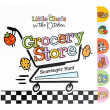 Load image into Gallery viewer, Little Chefs Grocery Store Scavenger Hunt Board Book