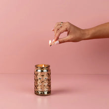 Load image into Gallery viewer, Sweet Grace Slim Mercury Glass Candle