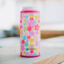 Load image into Gallery viewer, Groovy Flowers Tall Can Cooler