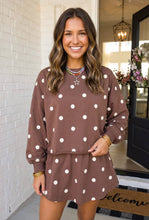 Load image into Gallery viewer, Polka Dot Casual Mini Skort Set