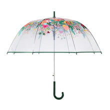 Load image into Gallery viewer, Garden Party Clear Umbrella