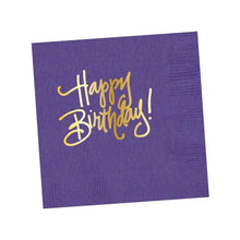 Load image into Gallery viewer, NC Happy Birthday Napkins
