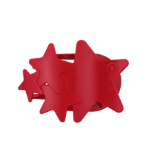 Load image into Gallery viewer, Flat Hair Clip | Large | Red Shooting Star